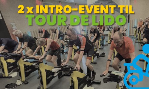 Kom til 2 fede 3-timers cykel-events i Club Lido Fitness